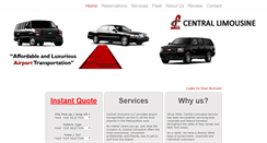 Desktop Screenshot of centrallimo1.com